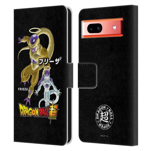 Dragon Ball Super Universe Survival Characters Frieza Leather Book Wallet Case Cover For Google Pixel 7a