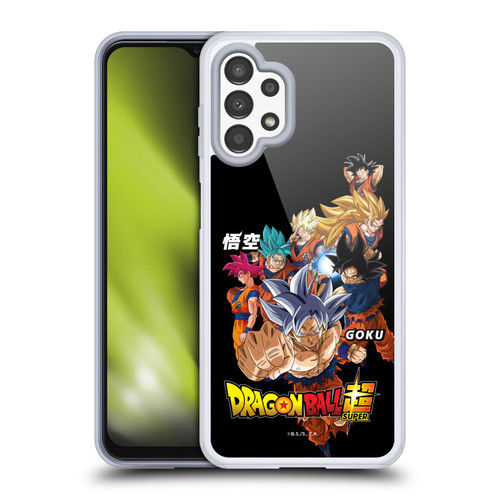 Dragon Ball Super Universe Survival Characters Goku Soft Gel Case for Samsung Galaxy A13 (2022)