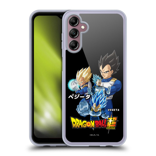 Dragon Ball Super Universe Survival Characters Vegeta Soft Gel Case for Samsung Galaxy A14 5G