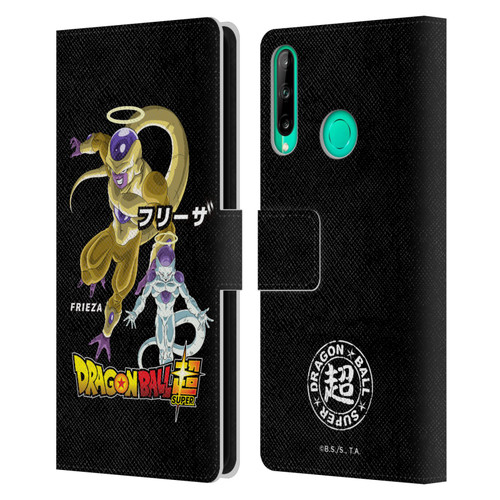 Dragon Ball Super Universe Survival Characters Frieza Leather Book Wallet Case Cover For Huawei P40 lite E