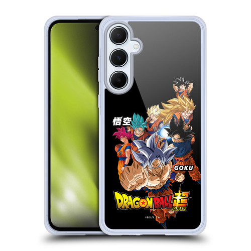 Dragon Ball Super Universe Survival Characters Goku Soft Gel Case for Samsung Galaxy A55 5G