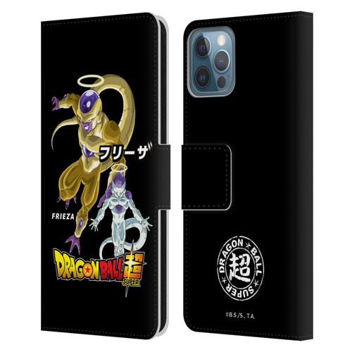 Dragon Ball Super Universe Survival Characters Frieza Leather Book Wallet Case Cover For Apple iPhone 12 / iPhone 12 Pro