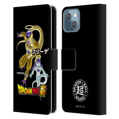 Dragon Ball Super Universe Survival Characters Frieza Leather Book Wallet Case Cover For Apple iPhone 13