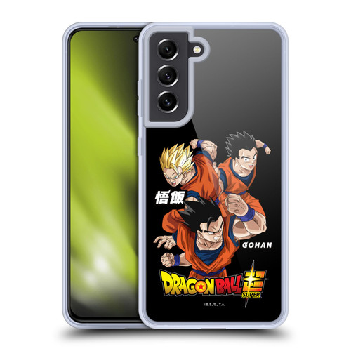 Dragon Ball Super Universe Survival Characters Gohan Soft Gel Case for Samsung Galaxy S21 FE 5G & MagSafe