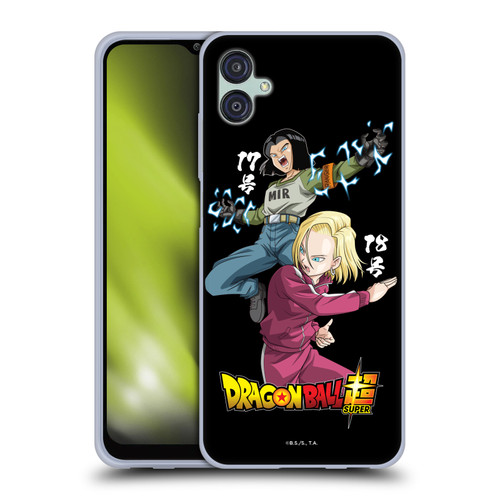 Dragon Ball Super Universe Survival Characters Android 17 & 18 Soft Gel Case for Samsung Galaxy M04 5G / A04e
