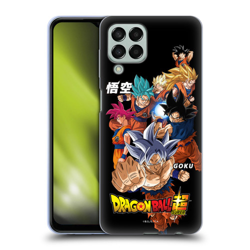 Dragon Ball Super Universe Survival Characters Goku Soft Gel Case for Samsung Galaxy M33 (2022)