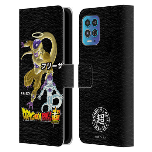 Dragon Ball Super Universe Survival Characters Frieza Leather Book Wallet Case Cover For Motorola Moto G100