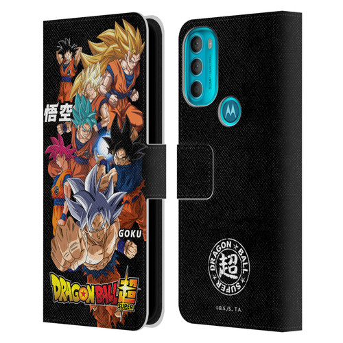 Dragon Ball Super Universe Survival Characters Goku Leather Book Wallet Case Cover For Motorola Moto G71 5G
