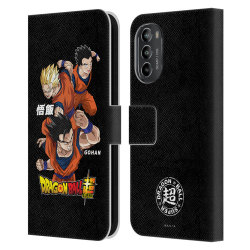 Dragon Ball Super Universe Survival Characters Gohan Leather Book Wallet Case Cover For Motorola Moto G82 5G