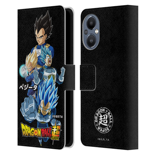 Dragon Ball Super Universe Survival Characters Vegeta Leather Book Wallet Case Cover For OnePlus Nord N20 5G