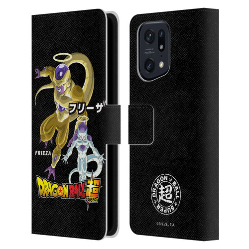 Dragon Ball Super Universe Survival Characters Frieza Leather Book Wallet Case Cover For OPPO Find X5 Pro
