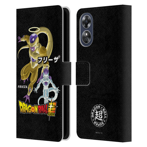 Dragon Ball Super Universe Survival Characters Frieza Leather Book Wallet Case Cover For OPPO A17