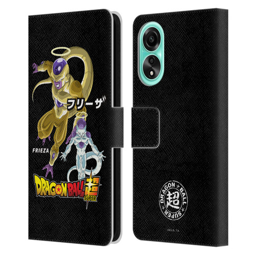 Dragon Ball Super Universe Survival Characters Frieza Leather Book Wallet Case Cover For OPPO A78 4G