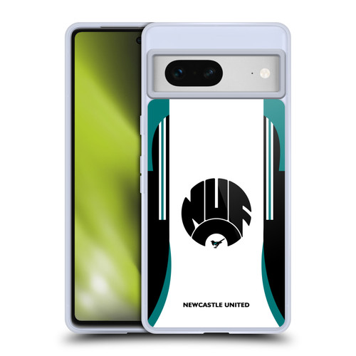 Newcastle United Football Club 2024/25 Crest Kit Third Soft Gel Case for Google Pixel 7