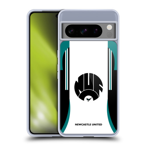 Newcastle United Football Club 2024/25 Crest Kit Third Soft Gel Case for Google Pixel 8 Pro