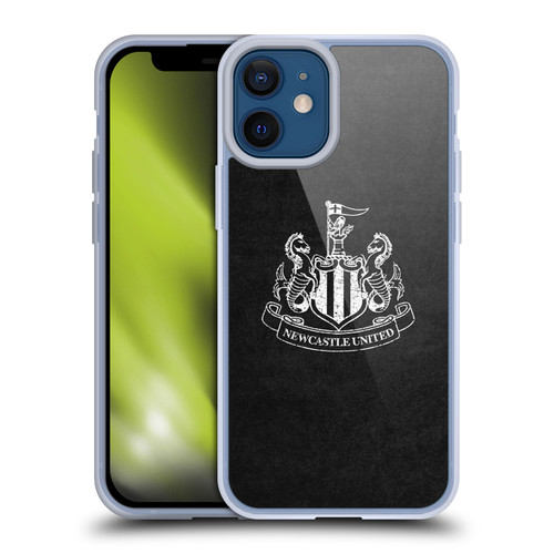 Newcastle United Football Club Crest Distressed Soft Gel Case for Apple iPhone 12 Mini