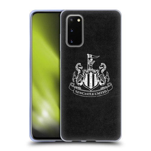 Newcastle United Football Club Crest Distressed Soft Gel Case for Samsung Galaxy S20 / S20 5G