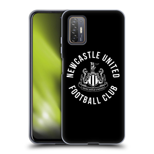 Newcastle United Football Club Crest Logo Soft Gel Case for HTC Desire 21 Pro 5G