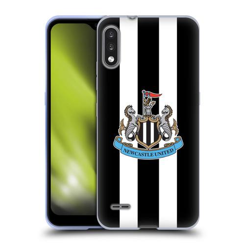 Newcastle United Football Club Crest Stripes Soft Gel Case for LG K22