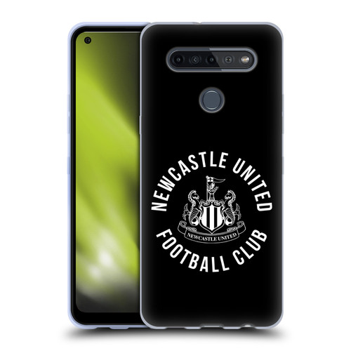Newcastle United Football Club Crest Logo Soft Gel Case for LG K51S