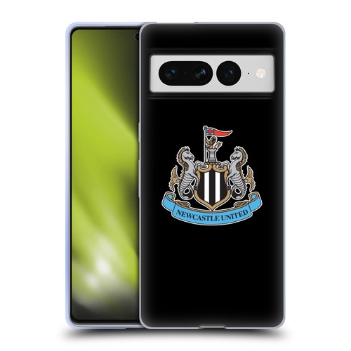 Newcastle United Football Club Crest Plain Soft Gel Case for Google Pixel 7 Pro