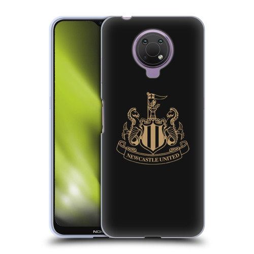 Newcastle United Football Club Crest Gold Soft Gel Case for Nokia G10