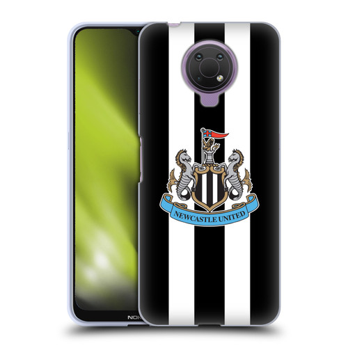 Newcastle United Football Club Crest Stripes Soft Gel Case for Nokia G10