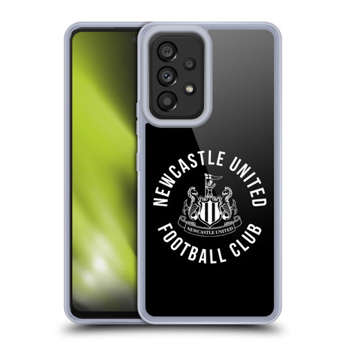 Newcastle United Football Club Crest Logo Soft Gel Case for Samsung Galaxy A53 5G (2022)