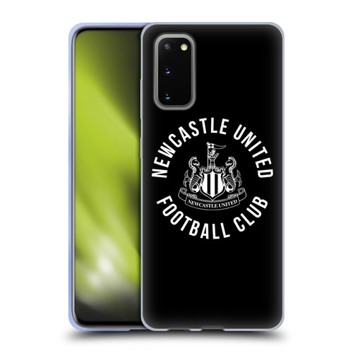 Newcastle United Football Club Crest Logo Soft Gel Case for Samsung Galaxy S20 / S20 5G