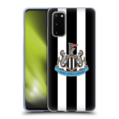Newcastle United Football Club Crest Stripes Soft Gel Case for Samsung Galaxy S20 / S20 5G