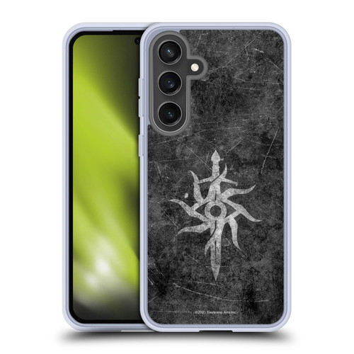 EA Bioware Dragon Age Inquisition Graphics Distressed Symbol Soft Gel Case for Samsung Galaxy S24 FE