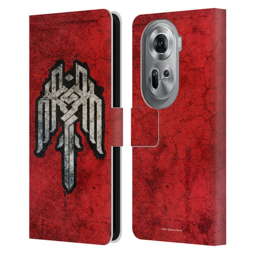 EA Bioware Dragon Age Heraldry Kirkwall Symbol Leather Book Wallet Case Cover For OPPO Reno11 Pro