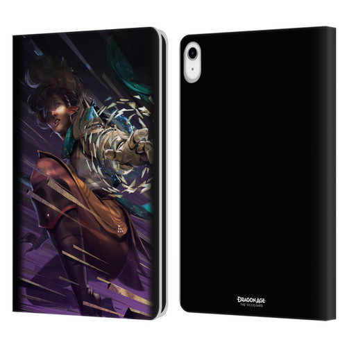EA Bioware Dragon Age The Veilguard Graphics Bellara Leather Book Wallet Case Cover For Apple iPad 10.9 2022/2025