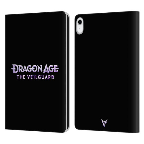 EA Bioware Dragon Age The Veilguard Graphics Logo Leather Book Wallet Case Cover For Apple iPad 10.9 2022/2025