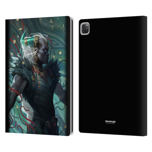 EA Bioware Dragon Age The Veilguard Graphics Taash Leather Book Wallet Case Cover For Apple iPad Pro 13 M4 2024