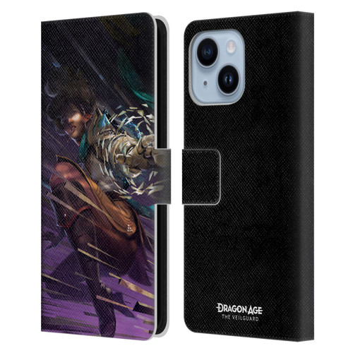 EA Bioware Dragon Age The Veilguard Graphics Bellara Leather Book Wallet Case Cover For Apple iPhone 14 Plus
