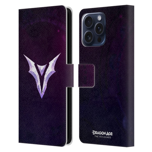 EA Bioware Dragon Age The Veilguard Graphics Sigil 3D Leather Book Wallet Case Cover For Apple iPhone 16 Pro Max