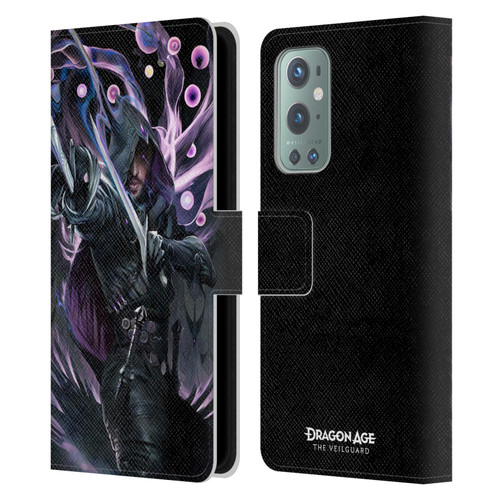 EA Bioware Dragon Age The Veilguard Graphics Lucanis Leather Book Wallet Case Cover For OnePlus 9
