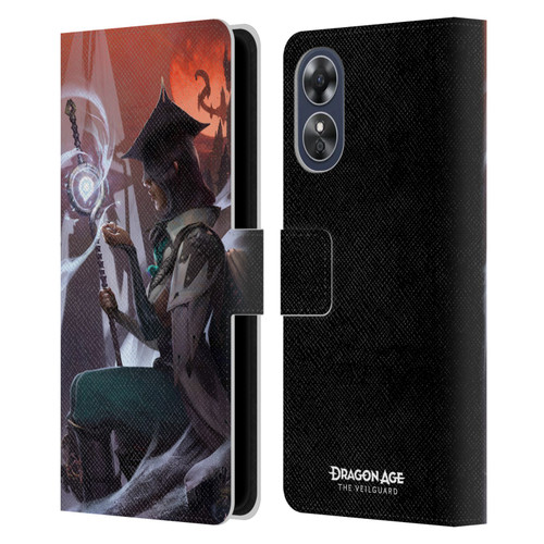 EA Bioware Dragon Age The Veilguard Graphics Neve Leather Book Wallet Case Cover For OPPO A17