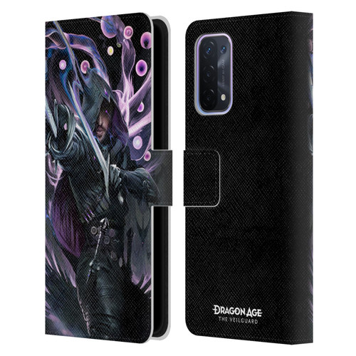 EA Bioware Dragon Age The Veilguard Graphics Lucanis Leather Book Wallet Case Cover For OPPO A54 5G