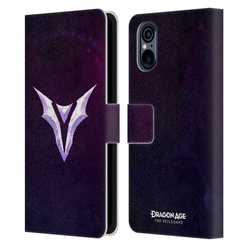 EA Bioware Dragon Age The Veilguard Graphics Sigil 3D Leather Book Wallet Case Cover For Sony Xperia 5 V 5G