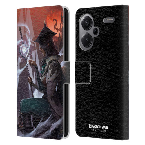 EA Bioware Dragon Age The Veilguard Graphics Neve Leather Book Wallet Case Cover For Xiaomi Redmi Note 13 Pro Plus 5G