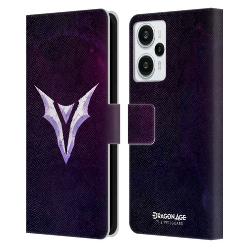 EA Bioware Dragon Age The Veilguard Graphics Sigil 3D Leather Book Wallet Case Cover For Xiaomi Redmi Note 12T