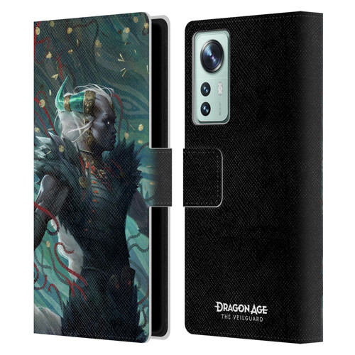EA Bioware Dragon Age The Veilguard Graphics Taash Leather Book Wallet Case Cover For Xiaomi 12