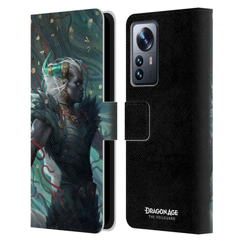 EA Bioware Dragon Age The Veilguard Graphics Taash Leather Book Wallet Case Cover For Xiaomi 12 Pro