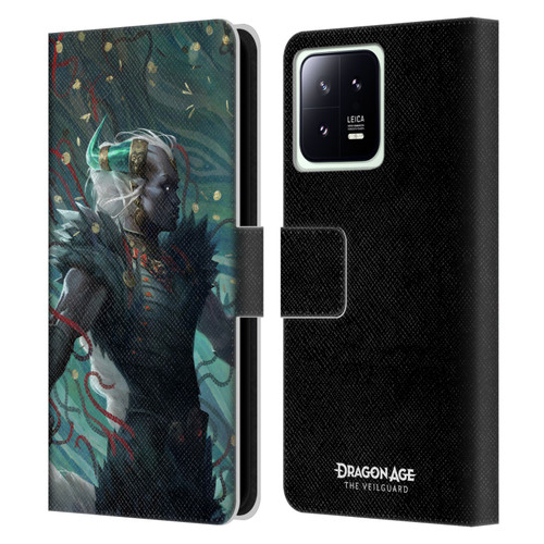 EA Bioware Dragon Age The Veilguard Graphics Taash Leather Book Wallet Case Cover For Xiaomi 13 5G