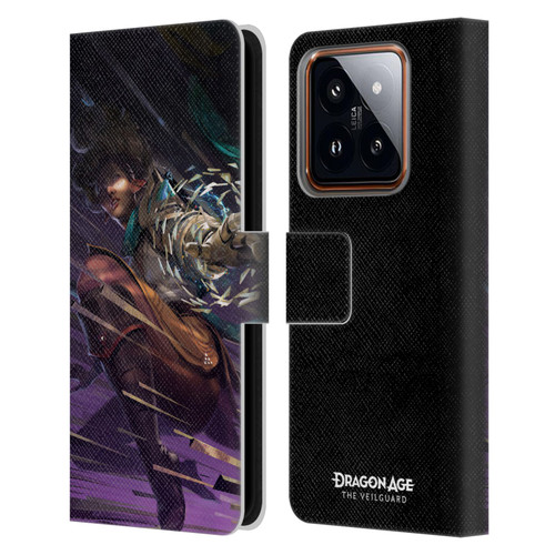 EA Bioware Dragon Age The Veilguard Graphics Bellara Leather Book Wallet Case Cover For Xiaomi 14