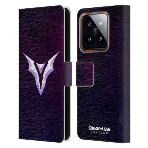 EA Bioware Dragon Age The Veilguard Graphics Sigil 3D Leather Book Wallet Case Cover For Xiaomi 14