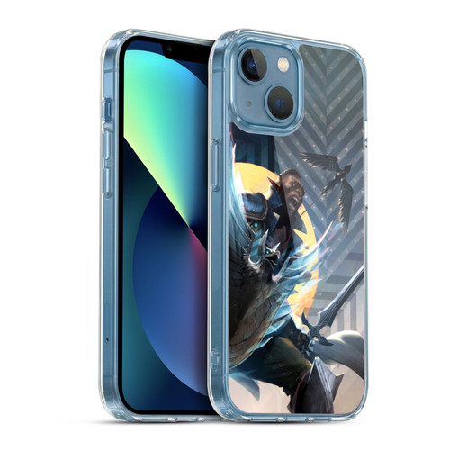 EA Bioware Dragon Age The Veilguard Graphics Davrin Soft Gel Case for Apple iPhone 13 Mini & MagSafe