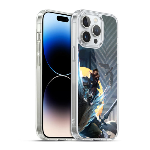 EA Bioware Dragon Age The Veilguard Graphics Davrin Soft Gel Case for Apple iPhone 14 Pro Max & MagSafe